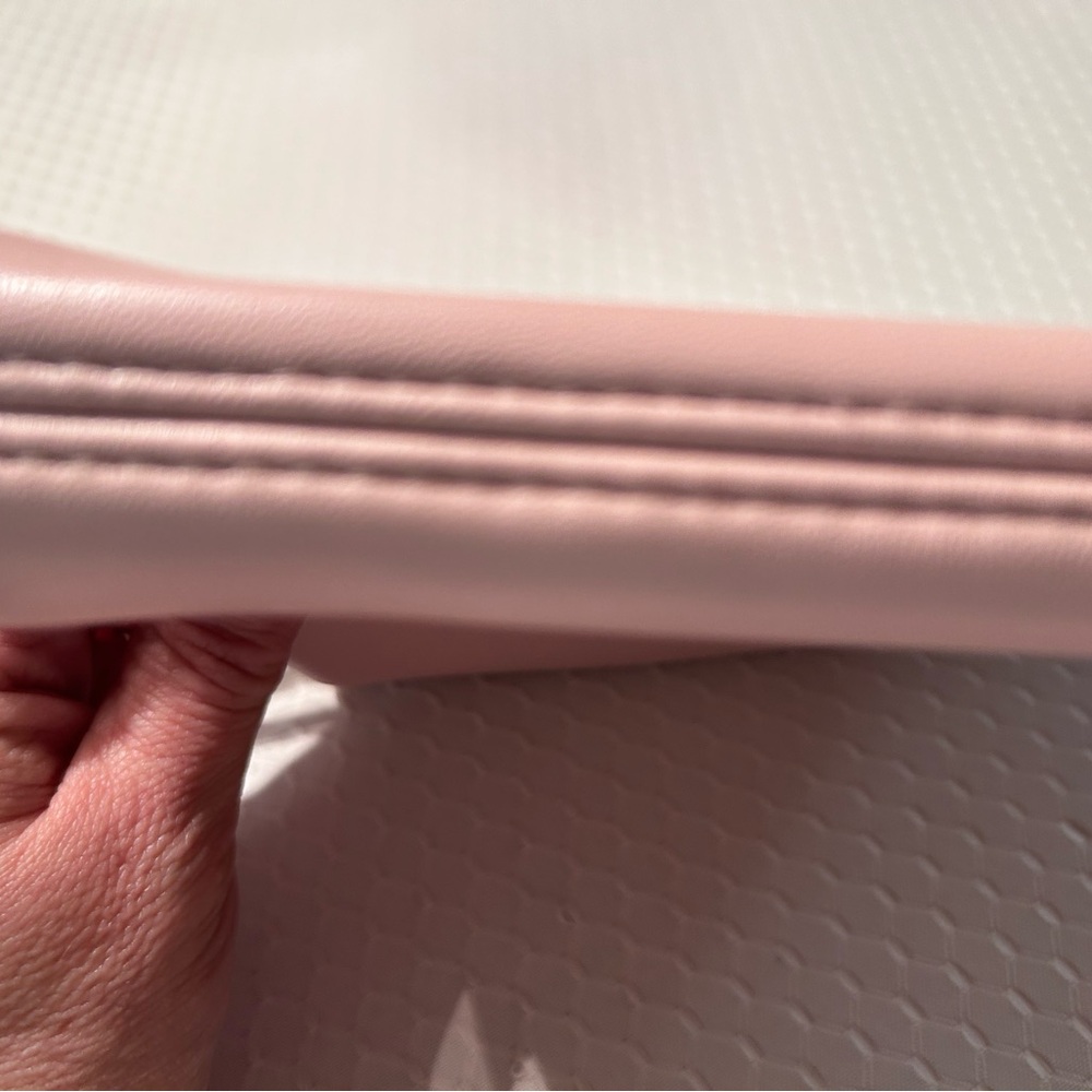 New Dior Pink Beaded Zippered Clutch Cosmetic Pouch VIP Gift - Picture 4 of 6